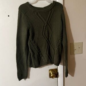 💚💚💚 Charlotte Russe Forest Green Crew Neck Sweater